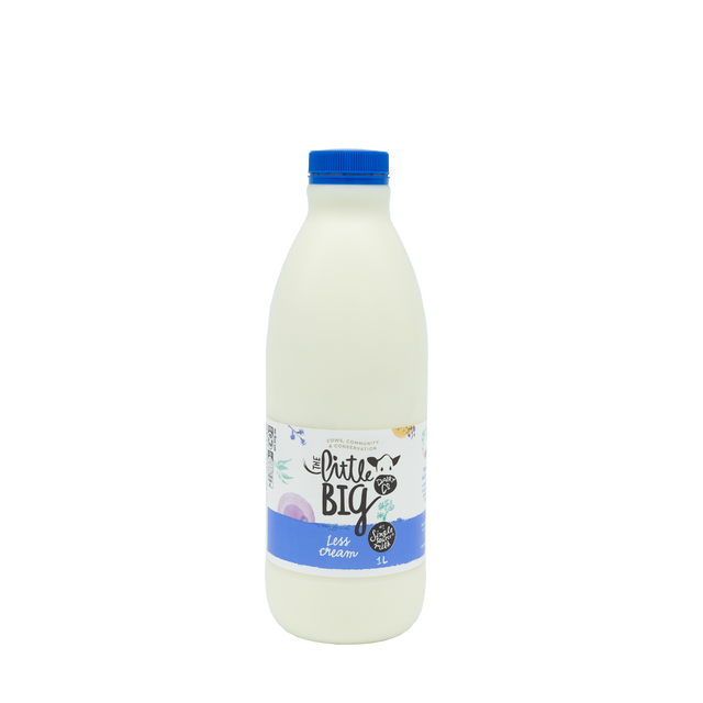 Little Big Dairy Less Cream Milk 1L