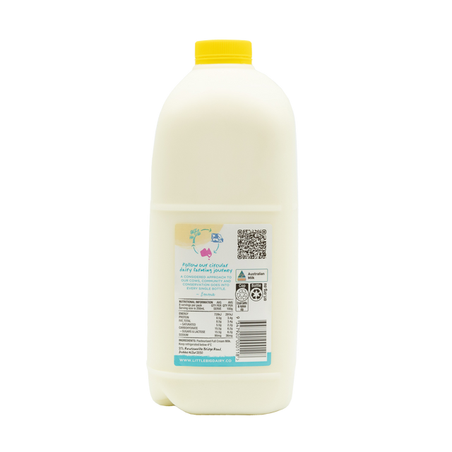Little Big Dairy Non-Homogenised Milk 2L