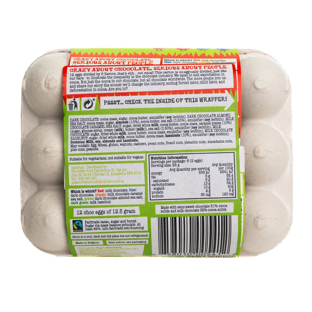 Tony's Choc Egg Carton 150g