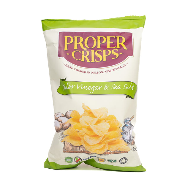 Proper Crisps Cider Vinegar 150g