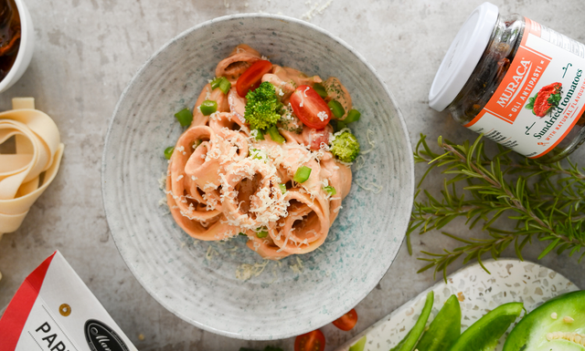 Creamy Sun-Dried Tomato Pasta