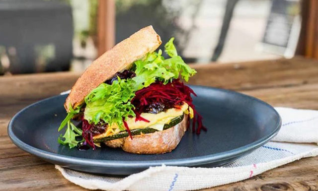 Vegetable Toastie with Beerenberg Caramelised Onion Relish