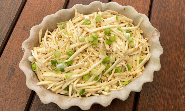 Celeriac Remoulade with Olive Oil Mayonnaise