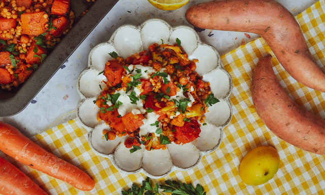 Harissa Roasted Vegetable Cous Cous