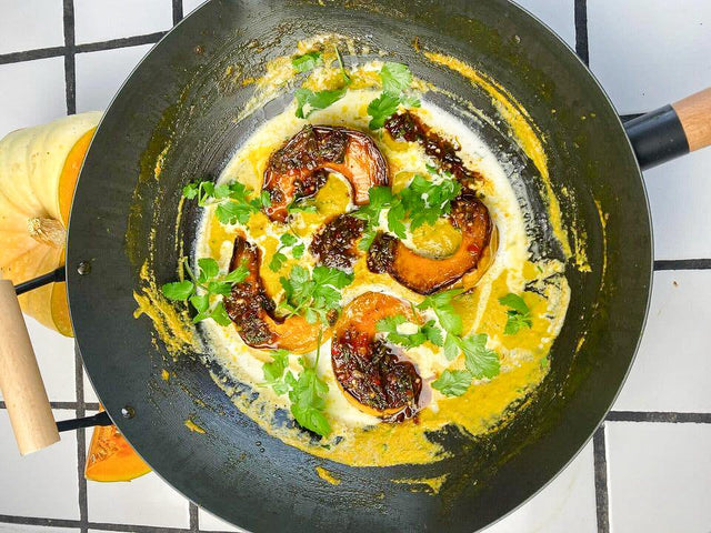 Roasted Pumpkin Green Curry