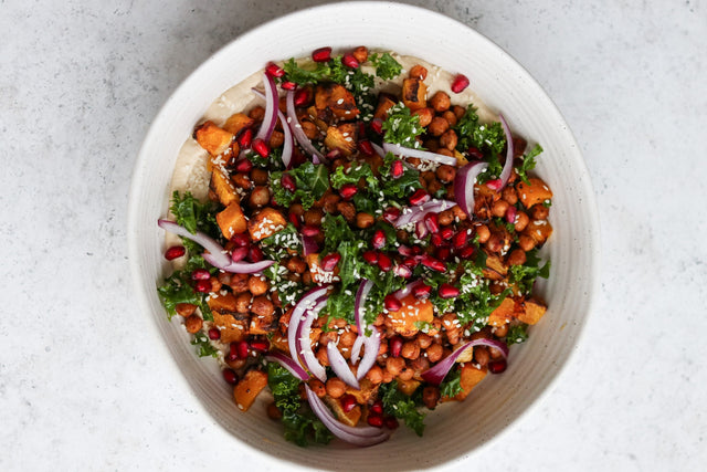 Roast Pumpkin & Pomegranate Bowl