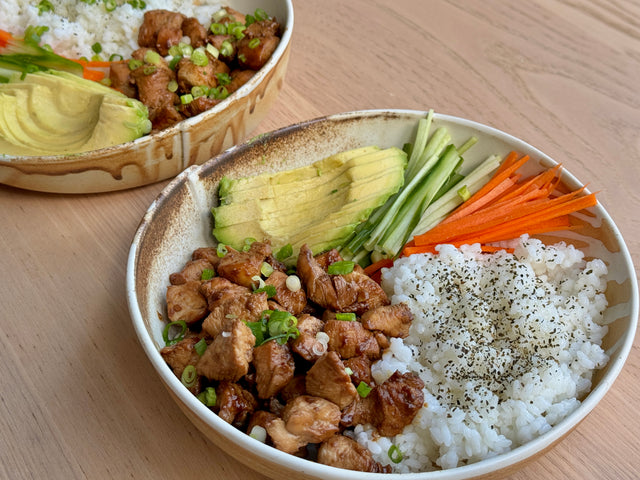 Teriyaki Chicken Sushi Bowl