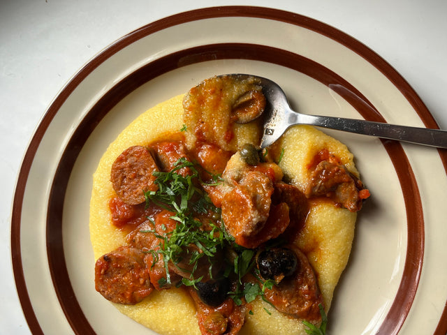 Sausage Puttanesca