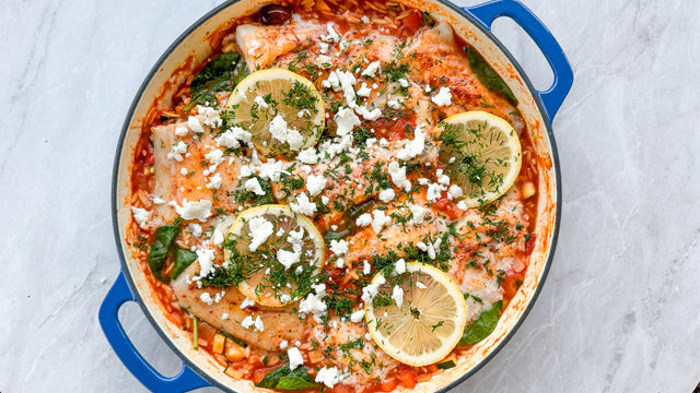 One Pan Mediterranean Fish
