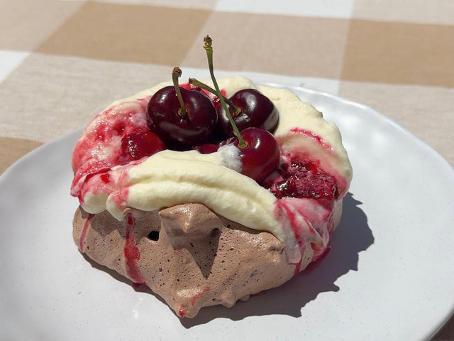 Mini Black Forest Pavlovas