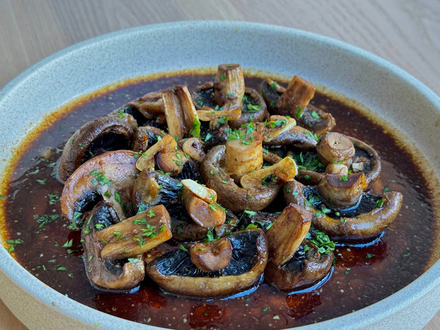 Balsamic Glazed Mushrooms