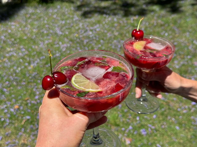 Cherry & Mint Spritz