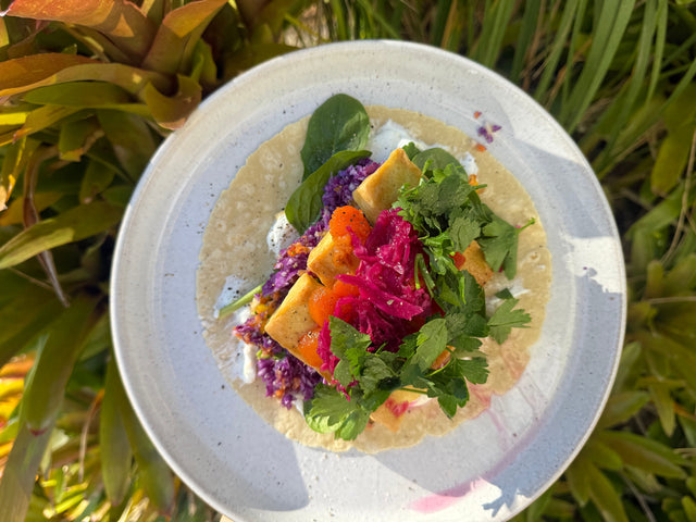 Colourful Mediterranean Wrap