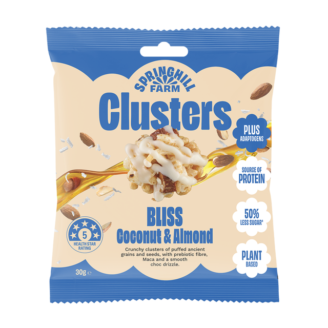 Springhill Farm Coconut & Almond Clusters 30g