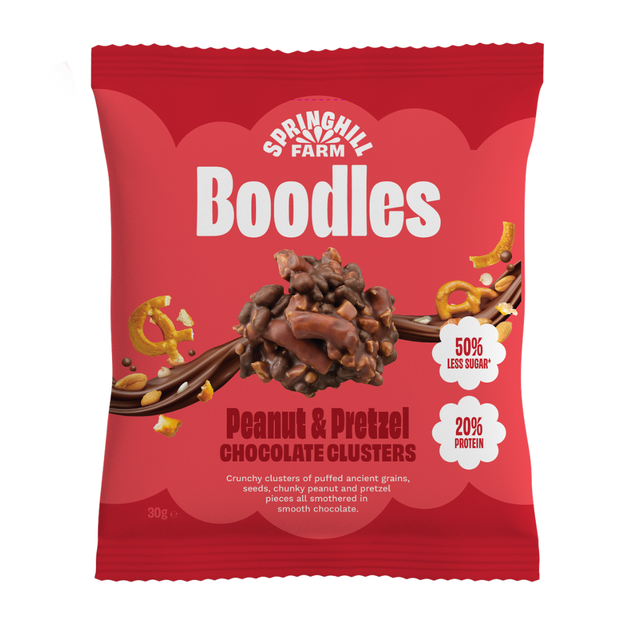 Springhill Farm Peanut & Pretzel Boodles 30g