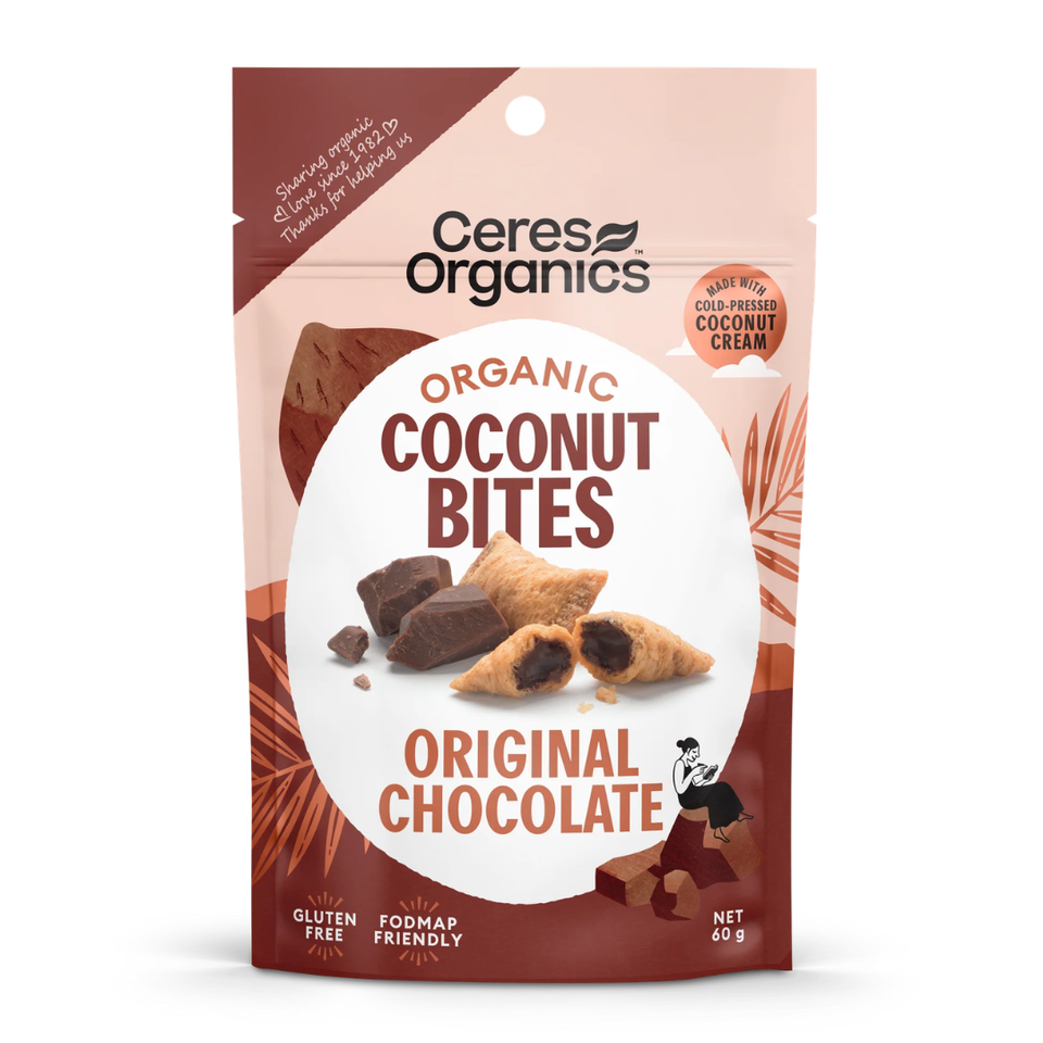 Ceres Organics Original Chocolate Coconut Bites 60g
