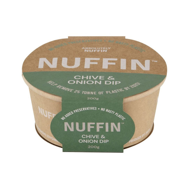 NUFFIN Chive & Onion Dip 200g
