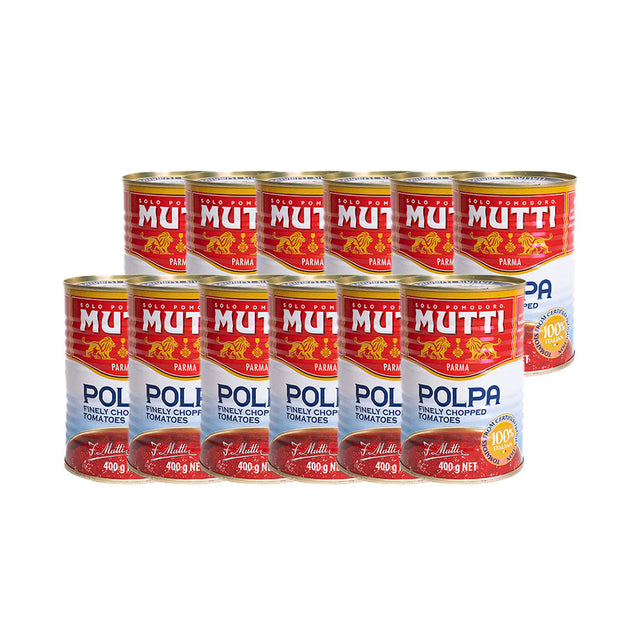 Mutti Polpa Diced Tomato 12x400g