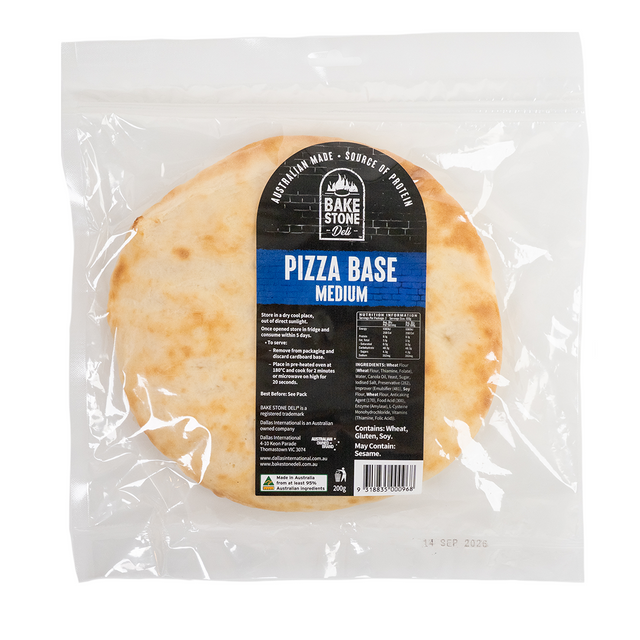 Bake Stone Deli Medium Pizza Base 200g
