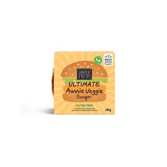 Larder Fresh Ultimate Aussie Veggie Burger 2x125g patties