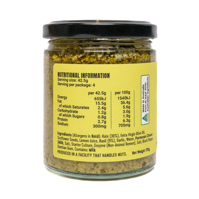 Crush Pesto - Basil 170g