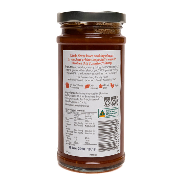 Beerenberg Tomato Chutney 260g
