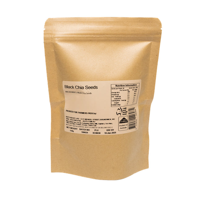 Black Chia Seeds 250g