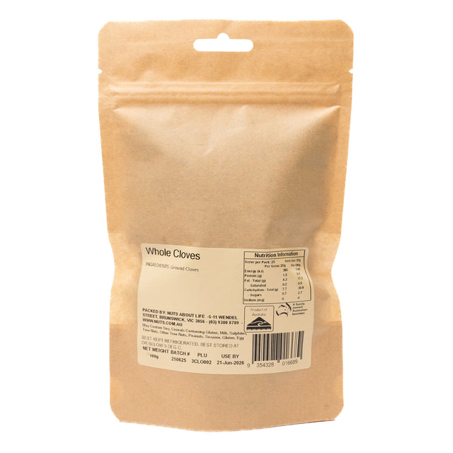 Cloves Whole 100g