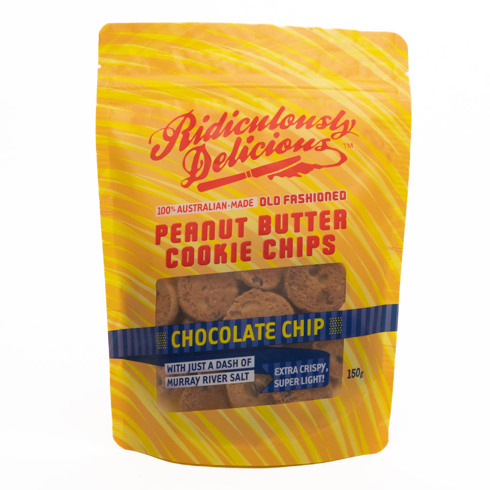 Ridiculously Delicious Peanut Butter Cookie Chips 150g