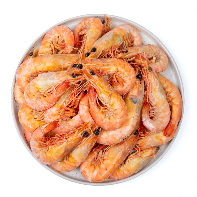 Australian Large Cooked King Prawns - 1kg Box