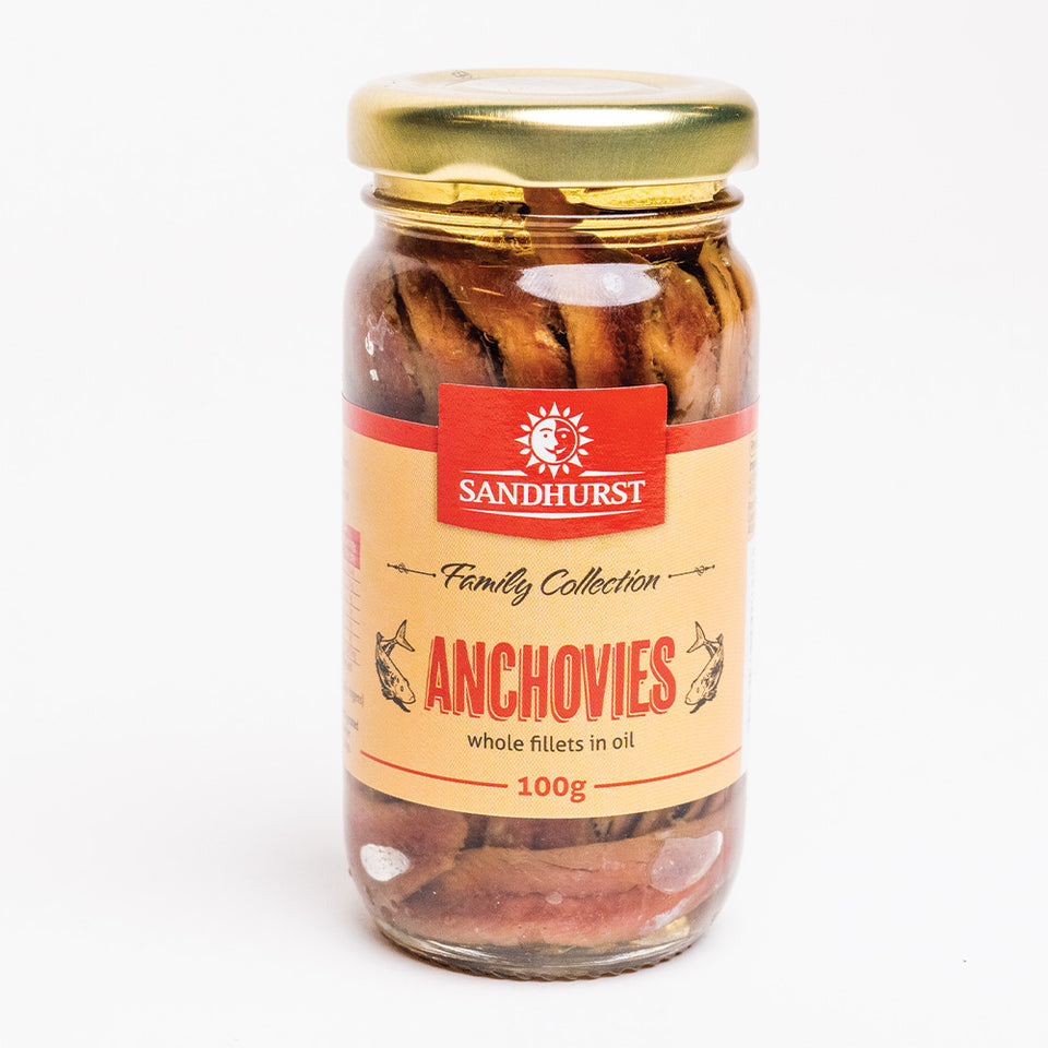 Sandhurst Anchovies 100g