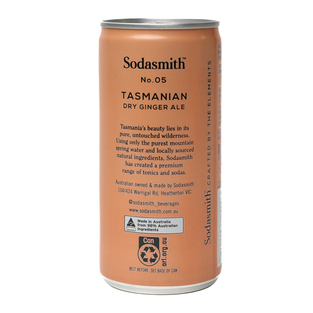 Sodasmith Dry Ginger Ale 4x200ml