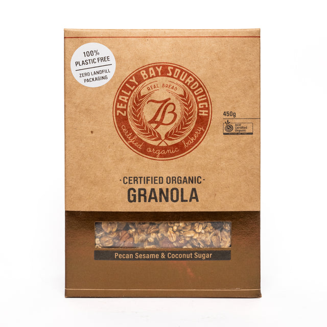 Zeally Bay Granola Pecan Sesame & Coconut Sugar 450g