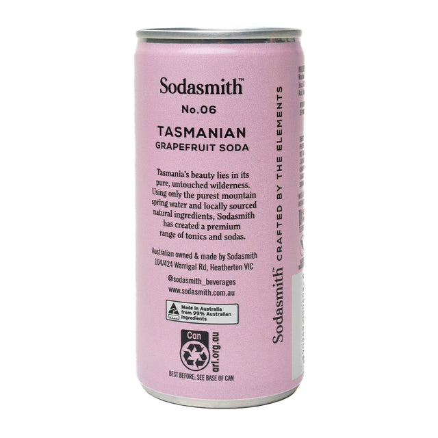 Sodasmith Grapefruit Soda 4x200ml
