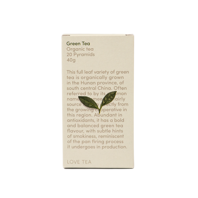 Love Tea Green 20 Pyramids