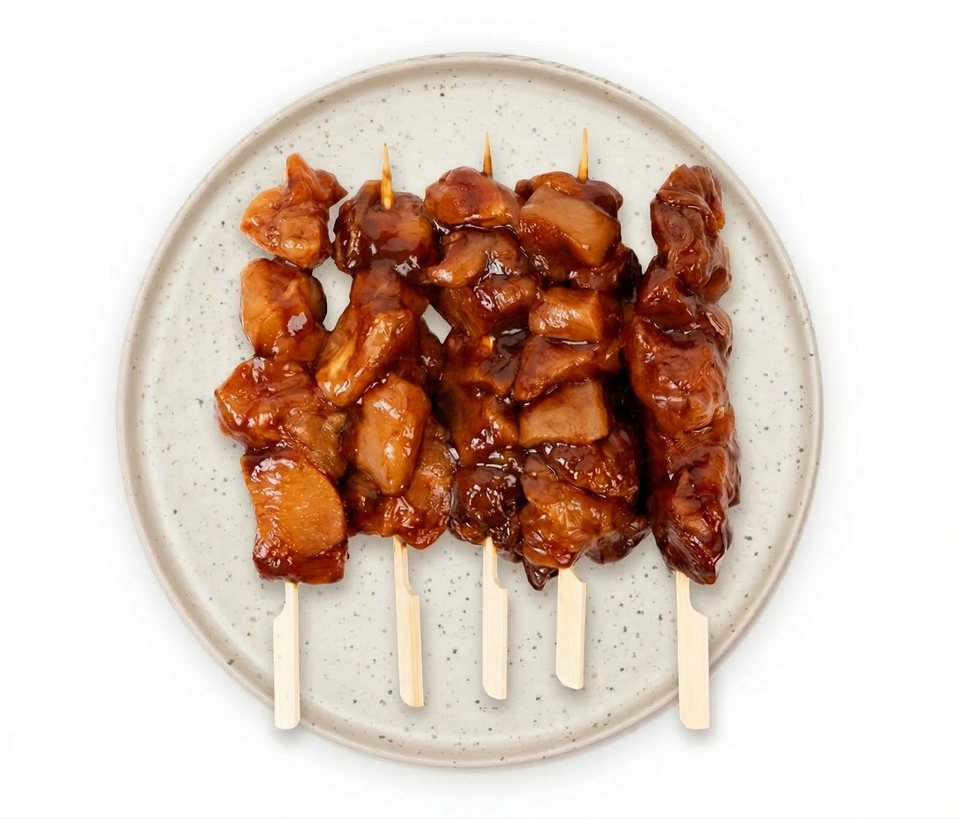 Honey Soy Free Range Chicken Kebabs 400g