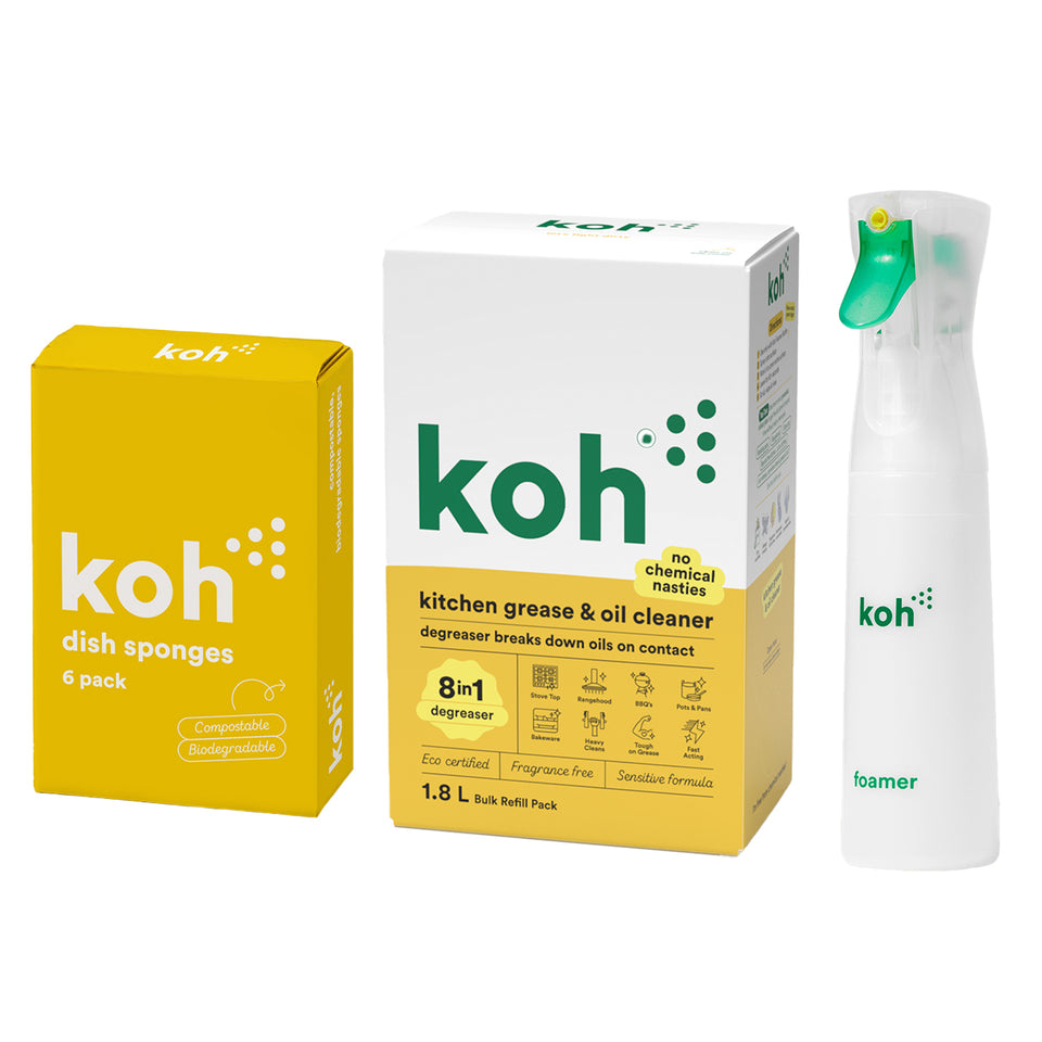 Kitchen Grease & Oil Cleaner Bundle 1.8L