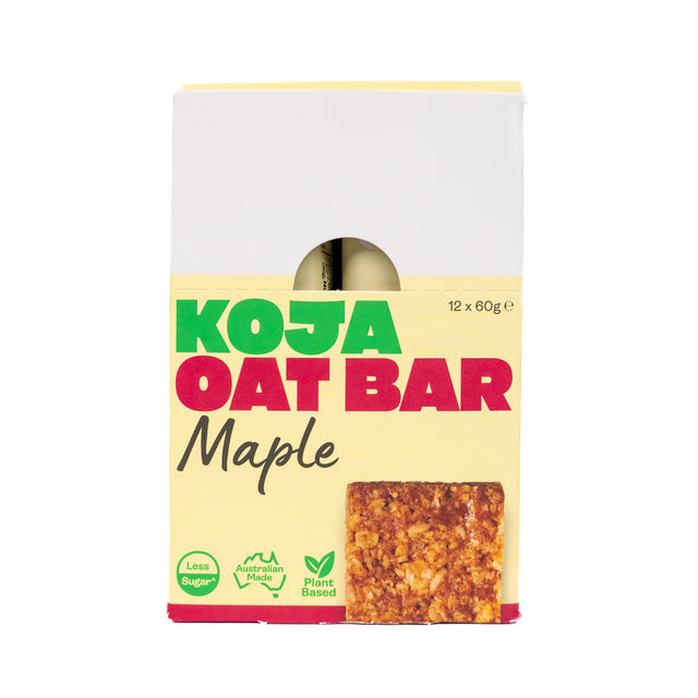 Koja Oat Bars Maple 12x60g