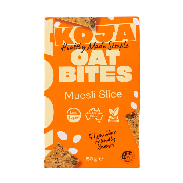 Koja Oat Bites Muesli Slice 5x30g