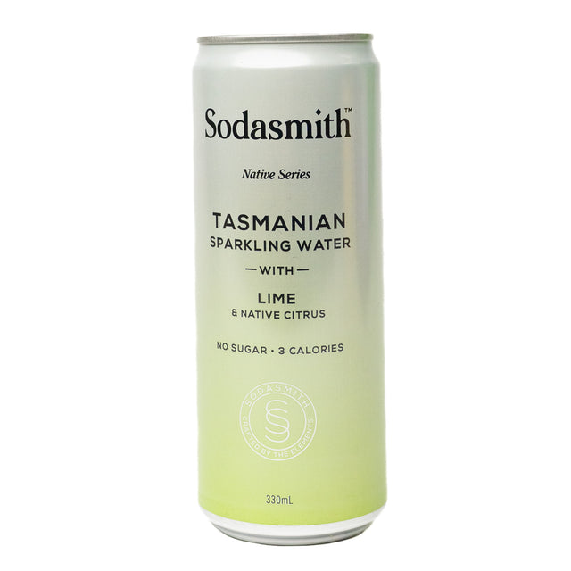 Sodasmith Lime & Native Citrus Sparkling Water 4x330ml