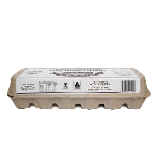 Milawa Farm Eggs 600g (Organic)