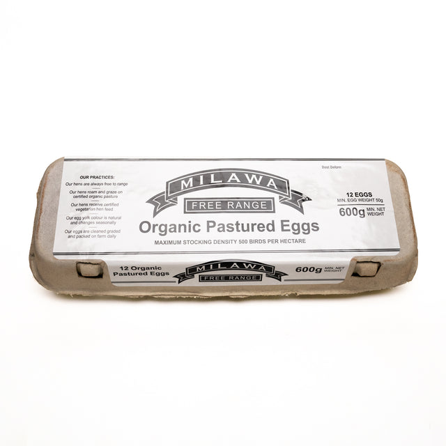 Milawa Farm Eggs 600g (Organic)