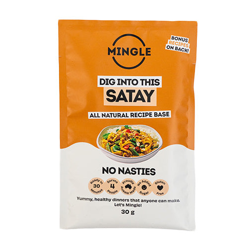 Mingle All Natural Satay Recipe Base 30g