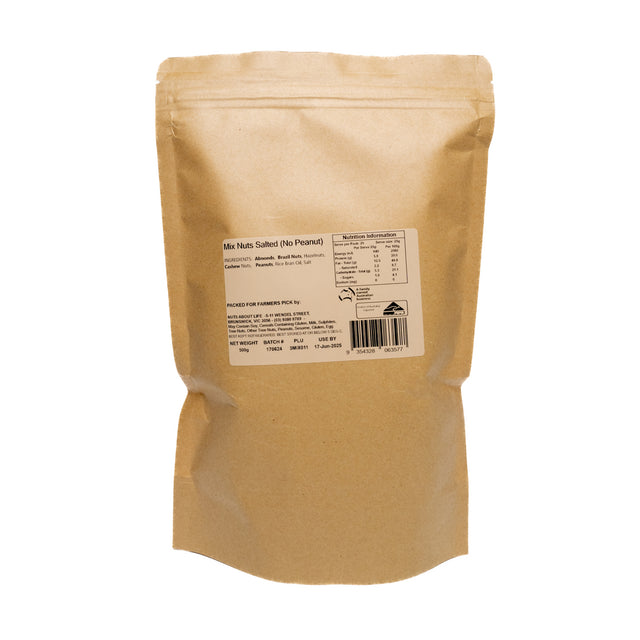 Mixed Nuts Salted 500g
