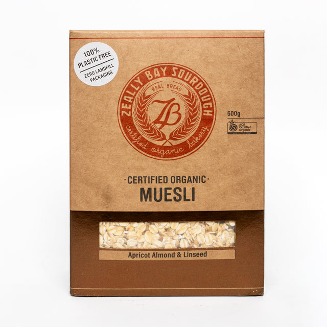 Zeally Bay Muesli Apricot, Almond & Linseed 500g