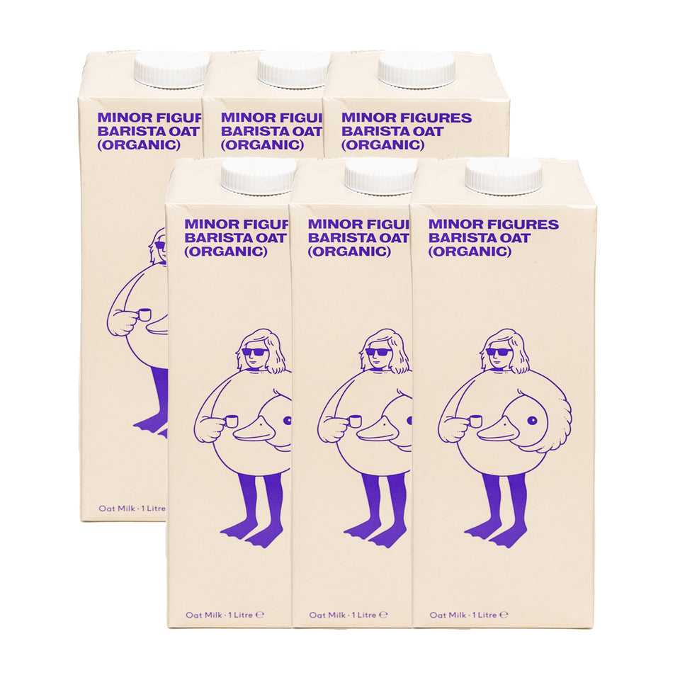 Minor Figures Organic Oat Milk 6x1lt