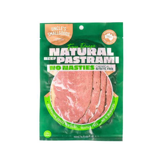 Beef Pastrami 150g Sliced