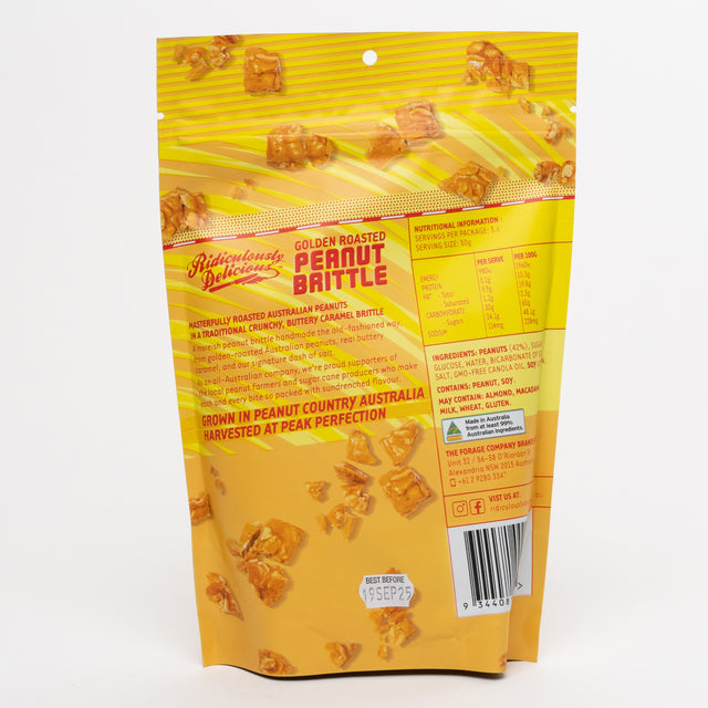 Ridiculously Delicious Peanut Butter Brittle 180g