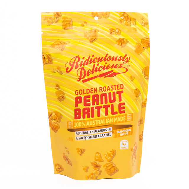 Ridiculously Delicious Peanut Butter Brittle 180g