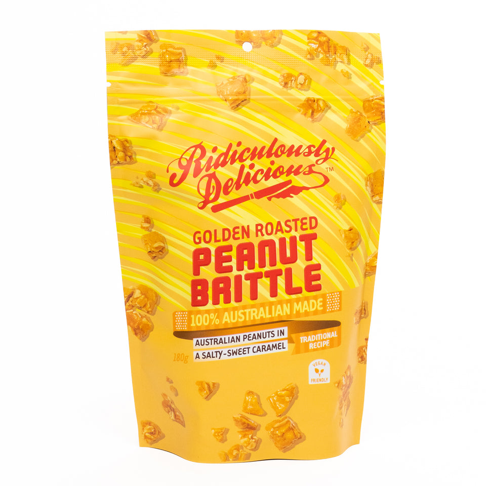 Ridiculously Delicious Peanut Butter Brittle 180g